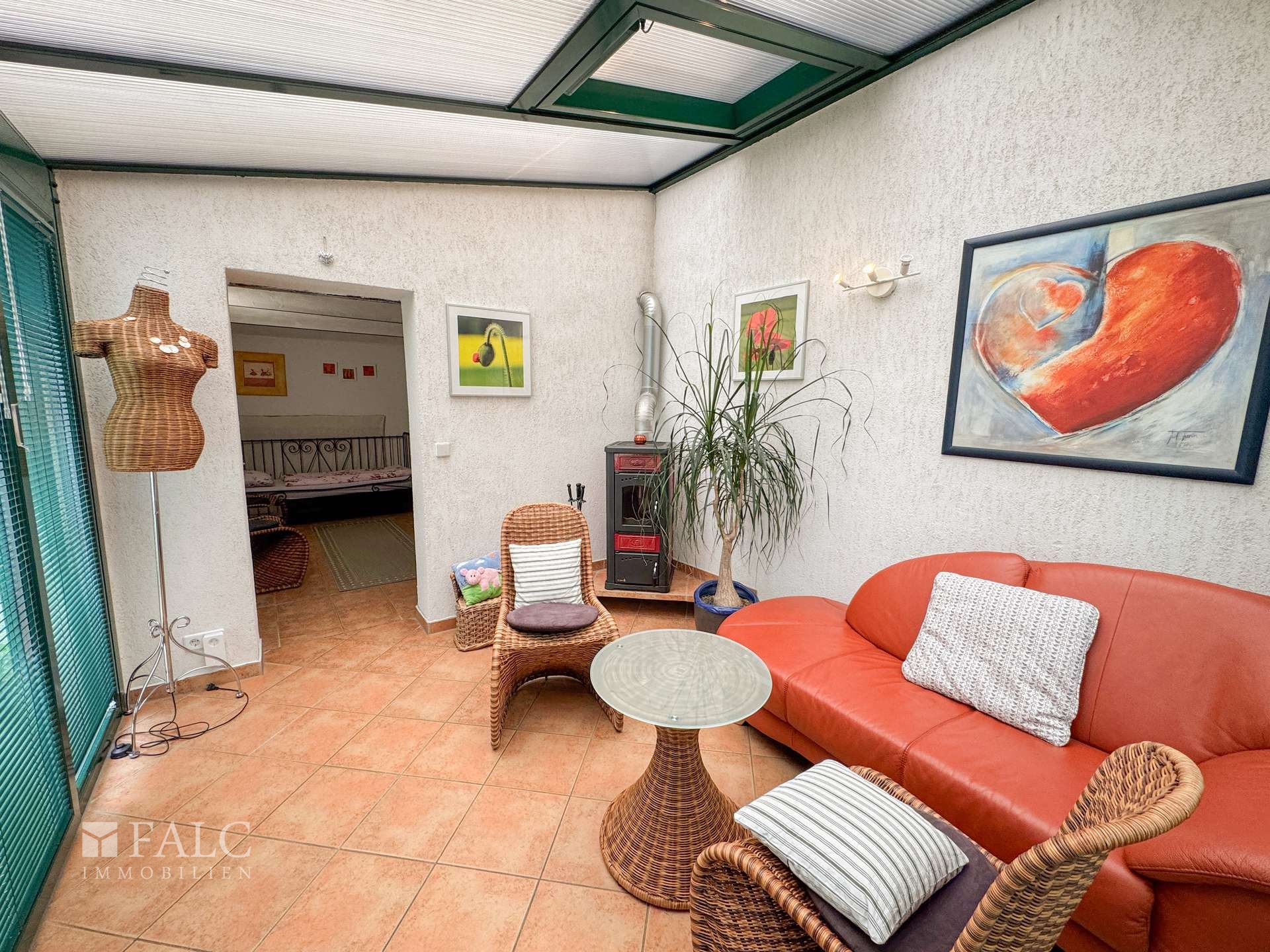 Wintergartenzimmer Ferienwohnung Haupthaus